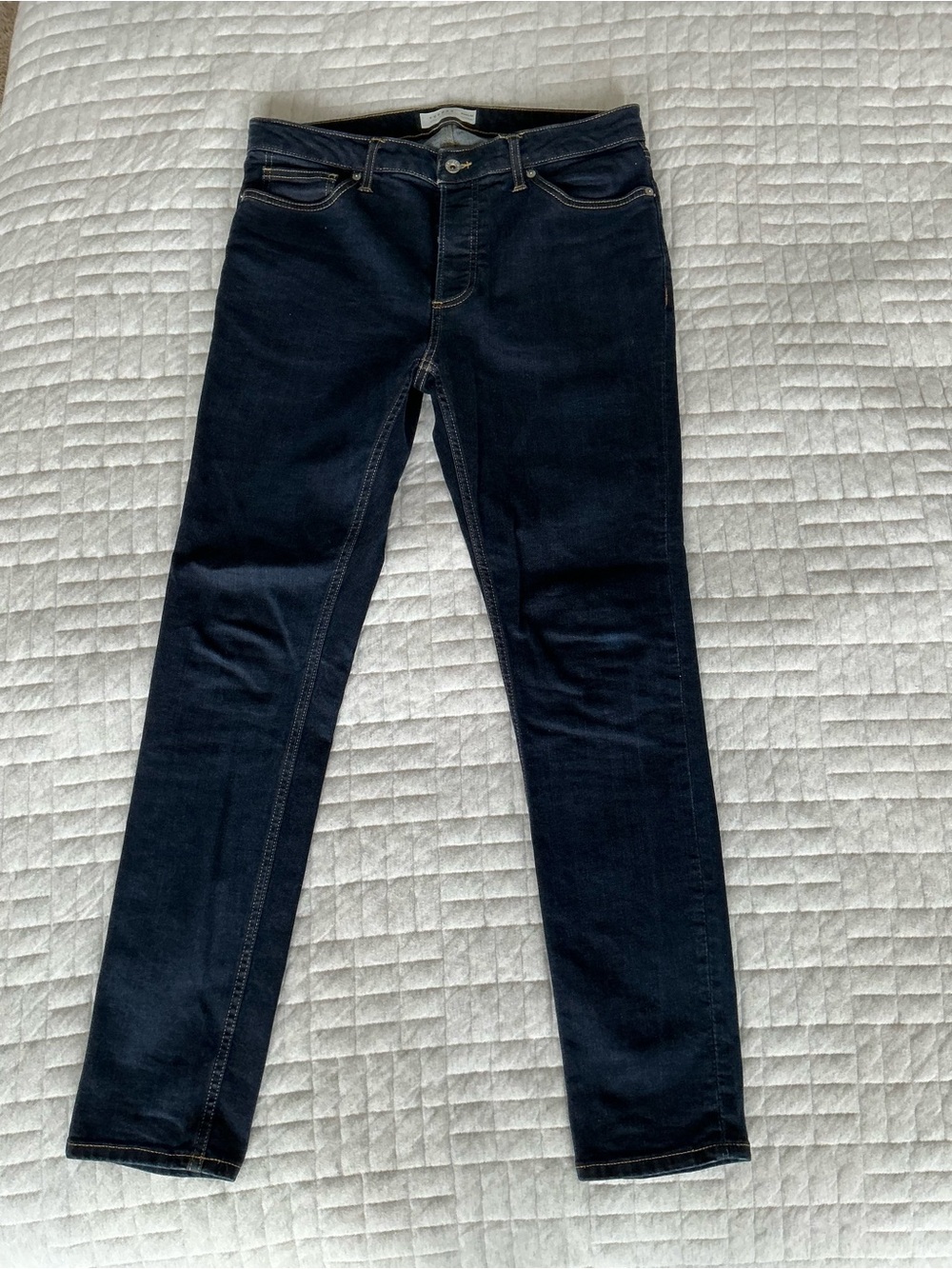 Topman Women's Skinny Jeans in Deep Indigo